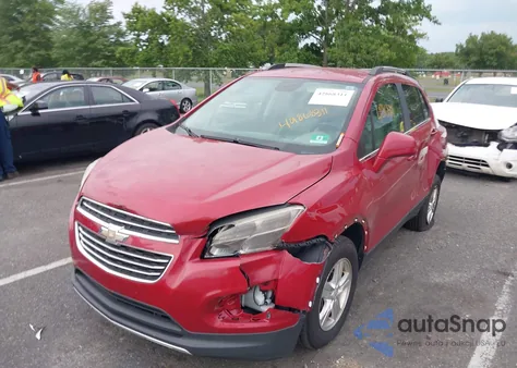 2015 Chevrolet Trax Lt из США, поврежденный, VIN KL7CJRSB0FB254251